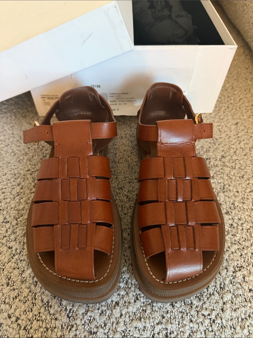 CELINE 35MM CLEA FISHERMAN
SANDAL